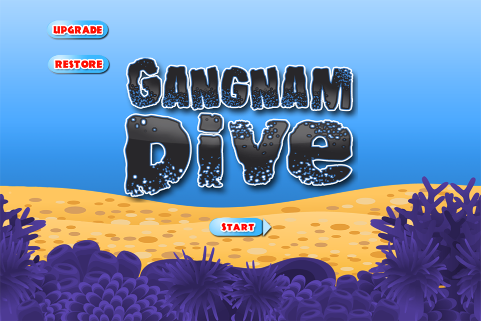 A Gangnam Dive - Free Diving Game